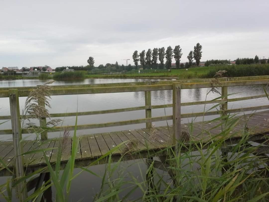 Luxueuze Stacaravan In Bredene Met Eigen Terras En Tuintje ภายนอก รูปภาพ